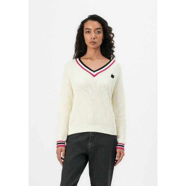   ˥塼衼 ǥ ˥å&  SHAKER STITCH V NECK PULLOVER - Jum...