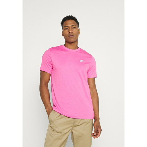 ナイキ メンズ サンダル シューズ CLUB TEE - Basic T-shirt - pinksicle/white ナイキ メンズ サンダル シューズ CLUB TEE - Basic T-shirt - pinksicle/white