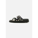 トーガ メンズ サンダル シューズ Mules - black