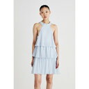 ジーナ トリコット レディース ワンピース トップス FRILL DRESS - Cocktail dress / Party dress - light blue