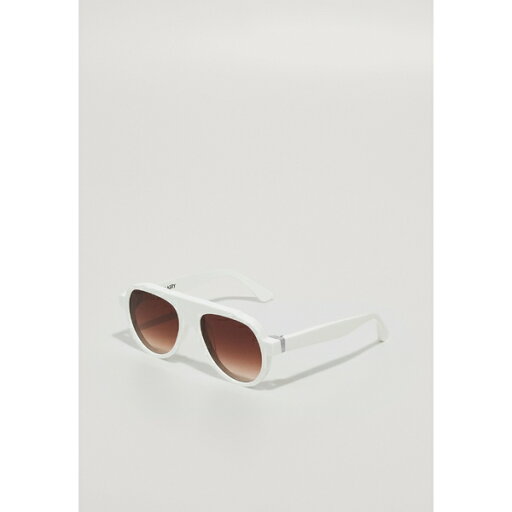 ティエリー ラスリー メンズ サングラス・アイウェア アクセサリー CLANDESTY UNISEX - Sunglasses - white ティエリー ラスリー メンズ サングラス・アイウェア アクセサリー CLANDESTY UNISEX - Sunglasses - white