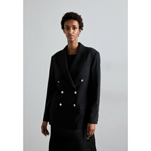 ラルフローレン レディース ジャケット&ブルゾン アウター Blazer - polo black ラルフローレン レディース ジャケット&ブルゾン アウター Blazer - polo black