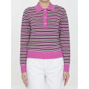 ガニー レディース ポロシャツ トップス Striped Polo Sweater MULTICOLOR