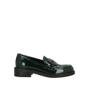 【送料無料】 ブルグリア レディース スリッポン・ローファー シューズ Loafers Green(4)