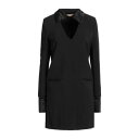 【送料無料】 ツインセット レディース ワンピース トップス Mini dresses Black