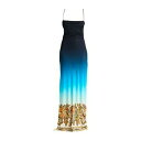 【送料無料】 エトロ レディース ワンピース トップス Maxi dresses Blue