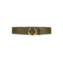 【送料無料】 ジル・サンダー レディース ベルト アクセサリー Belts Green