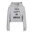【送料無料】 モスキーノ レディース パーカー・スウェットシャツ アウター Sweatshirts Grey