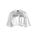 【送料無料】 ディスクレイマー レディース Tシャツ トップス T-shirts Silver(4)