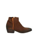 【送料無料】 エレナイアチ レディース ブーツ シューズ Ankle boots Brown