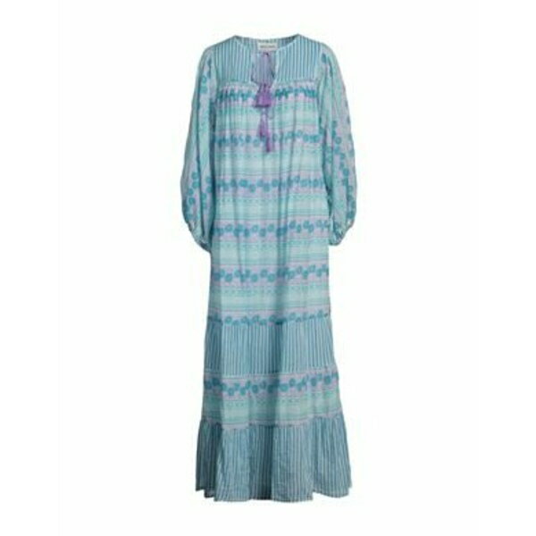 【送料無料】 アンティックバティック レディース ワンピース トップス Maxi dresses Azure