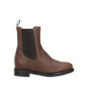 【送料無料】 サントーニ レディース ブーツ シューズ Ankle boots Brown