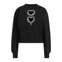 【送料無料】 サンドロ レディース パーカー・スウェットシャツ アウター Sweatshirts Black