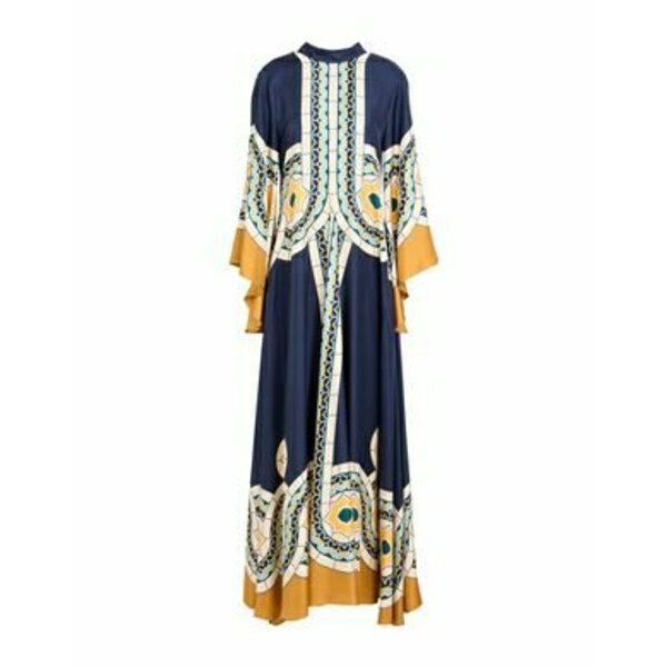 【送料無料】 ラ・ダブル・ジェイ レディース ワンピース トップス Maxi dresses Blue