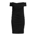 【送料無料】 エムエスジイエム レディース ワンピース トップス Mini dresses Black