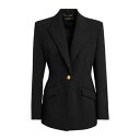 【送料無料】 ヴェルサーチ レディース ジャケット&ブルゾン アウター Blazers Black