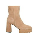 【送料無料】 ジャノット レディース ブーツ シューズ Ankle boots Beige
