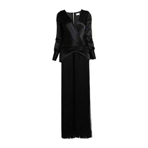 【送料無料】 エリザベスフランキ レディース ワンピース トップス Maxi dresses Black 【送料無料】 エリザベスフランキ レディース ワンピース トップス Maxi dresses Black