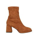 【送料無料】 エマヌエーレ ヴェー レディース ブーツ シューズ Ankle boots Brown