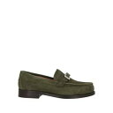 【送料無料】 セルジオロッシ レディース スリッポン・ローファー シューズ Loafers Green