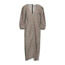 【送料無料】 ガニー レディース ワンピース トップス Midi dresses Black