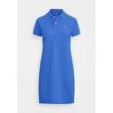 ラルフローレン レディース ワンピース トップス COTTON MESH POLO DRESS - Day dress - new iris blue