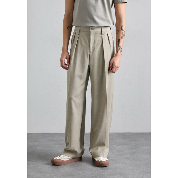 フィリッパコー メンズ カジュアルパンツ ボトムス WIDE TROUSERS - Trousers - sage melange