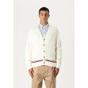トミー ヒルフィガー メンズ ニット&セーター アウター STRUCTURE GLOBAL CARDIGAN - Cardigan - ivory petal