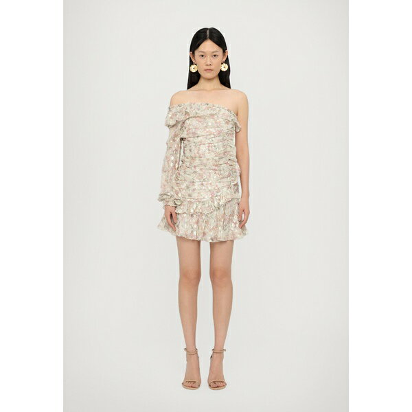 ニードルアンドスレッド レディース ワンピース トップス DITSY ONE SHOULDER - Cocktail dress / Party dress - light pink