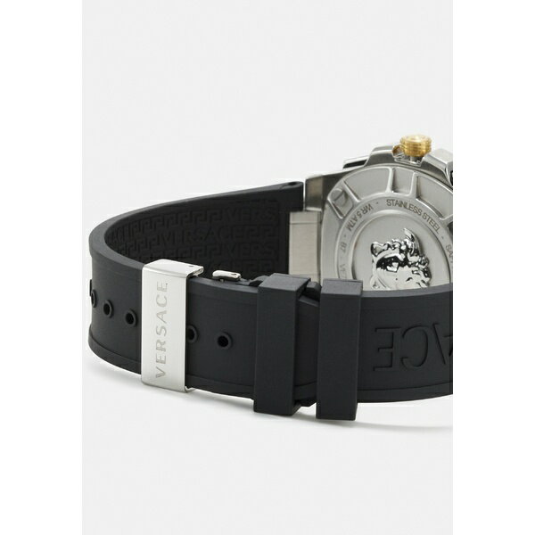 ヴェルサーチ メンズ 腕時計 アクセサリー GRECA EXTREME CHRONO - Chronograph watch - black/silver-coloured