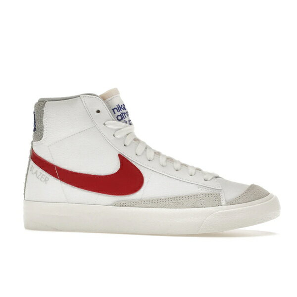 Nike ナイキ メンズ スニーカー 【Nike Blazer Mid 77 Athletic Club White Gym Red】 サイズ US_9(27.0cm) White/Light Smoke Grey/Phantom/Gym Red