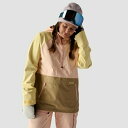 ストイック レディース スノーボード スポーツ Shell Anorak 2.0 - Women's Peach Parfait/Kelp/Mellow Yellow