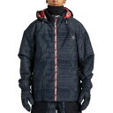 ディーシー メンズ スノーボード スポーツ Aw Vista Jacket 2024 Black Fragile