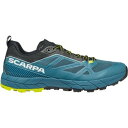 スカルパ メンズ ハイキング スポーツ Rapid Approach Shoe - Men's Blue/Acid Lime