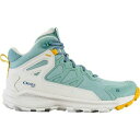 オボズ レディース ハイキング スポーツ Katabatic Mid B-DRY Hiking Boot - Women's Glacier