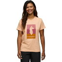 コートパクシー レディース カットソー トップス Llama Block T-Shirt - Women's Apricot
