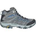 メレル メンズ ハイキング スポーツ Moab 3 Mid Hiking Boot - Wide - Men's Granite