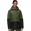 マムート レディース スノーボード スポーツ Fall Line HS Thermo Hooded Jacket - Women's Dark Marsh/Bl...