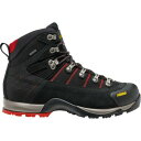 アゾロ メンズ ハイキング スポーツ Fugitive GTX Wide Hiking Boot - Men's Black/Red