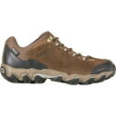オボズ メンズ ハイキング スポーツ Bridger Low B-Dry Wide Hiking Shoe - Men's Canteen Brown