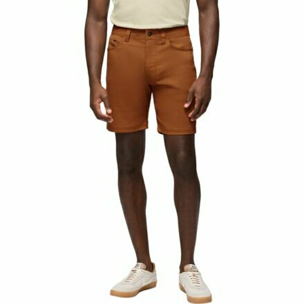 プラーナ メンズ カジュアルパンツ ボトムス Stretch Zion 5 Pocket 8in Short - Men's Tawny