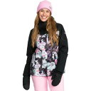 ロキシー レディース スノーボード スポーツ Jetty 3N1 Snow Jacket - Women's True Black/Blurry Flower