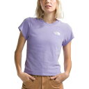 ノースフェイス レディース カットソー トップス Evolution Cutie T-Shirt - Women's High Purple