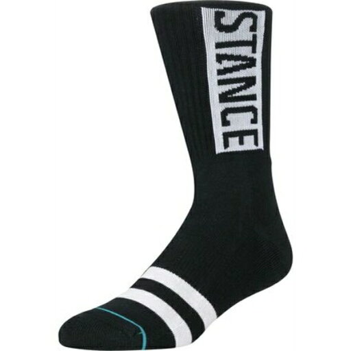 スタンス メンズ 靴下 アンダーウェア OG Sock Black スタンス メンズ 靴下 アンダーウェア OG Sock Black