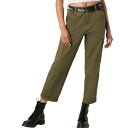ディッキーズ レディース カジュアルパンツ ボトムス Relaxed Fit Cropped Cargo Pant - Women's Military Gre...