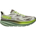 ホカオネオネ メンズ ランニング スポーツ Clifton 9 GTX Running Shoe - Men's Slate/Aloe Vera