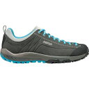 アゾロ レディース ハイキング スポーツ Space GV Hiking Shoe - Women's Graphite/Cyan Blue