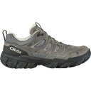 オボズ レディース ハイキング スポーツ Sawtooth X Low B-Dry - Wide - Women's Hazy Gray