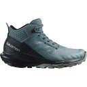 サロモン レディース ハイキング スポーツ Outpulse Mid GTX Hiking Boot - Women's Stormy Weather/Blac...