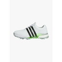 アディダス レディース フィットネス スポーツ WOMEN 039 S TOUR360 24 BOOST - Golf shoes - cloud white core black green spark